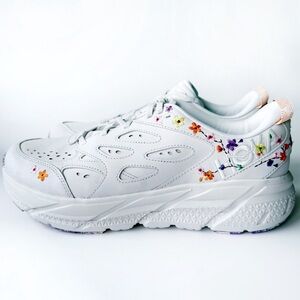 Hoka Clifton L Vibrant Bloom Nimbus Cloud Sneakers Running Shoes Mens Size 11